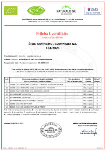 Certifikát Bio do VII 2022-2
