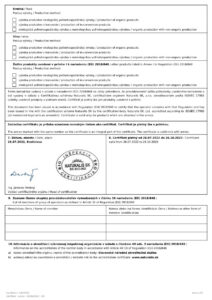 Certifikat Bio tyčinky a Gomasio 246_2022-2